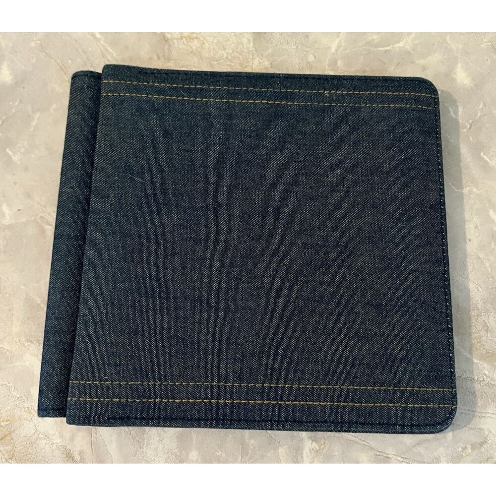 Creative Memories 7 x 7 Denim Blue Jean Scrapbook Album